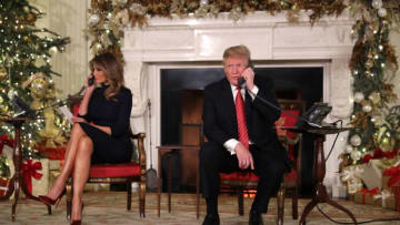 President Donald Trump and first lady Melania Trump (Photo by Chip Somodevilla/Getty Images)