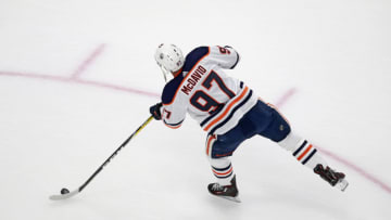 Connor McDavid #97 of the Edmonton Oilers.(Photo by Jeff Vinnick/Getty Images)