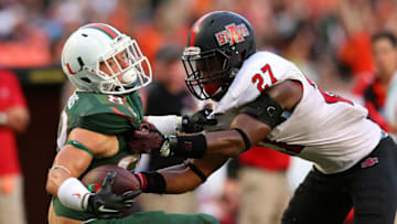 MIAMI, FL - SEPTEMBER 13: Braxton Berrios