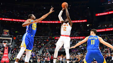 Taurean Prince #12 of the Atlanta Hawks (Photo by Scott Cunningham/NBAE via Getty Images)