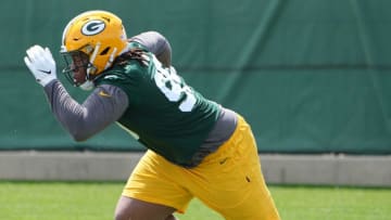 Jonathan Ford is shown during the Green Bay Packers organized team activities (OTA) Tuesday, May 24, 2022 in Green Bay, Wis.Mjs Packers25 16 Jpg Packers25