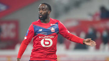 Jonathan Ikone of Lille OSC during the Ligue 1 match between Lille OSC and Angers SCO (Photo by Jeroen Meuwsen/BSR Agency/Getty Images)