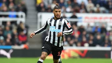 NEWCASTLE UPON TYNE, ENGLAND - MARCH 31: DeAndre Yedlin of Newcastle United during the Premier League match between Newcastle United and Huddersfield Town at St. James Park on March 31, 2018 in Newcastle upon Tyne, England. (Photo by Tony Marshall/Getty Images)