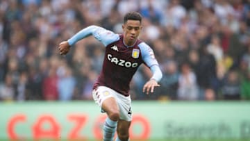 BIRMINGHAM, ENGLAND - AUGUST 21: Jacob Ramsey of Aston Villa during the Premier League match between Aston Villa and Newcastle United at Villa Park on August 21, 2021 in Birmingham, England. (Photo by Visionhaus/Getty Images)