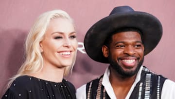 LOS ANGELES, CALIFORNIA - JULY 18: Lindsey Vonn and P. K. Subban attend Sports Illustrated Fashionable 50 at The Sunset Room on July 18, 2019 in Los Angeles, California. (Photo by Rachel Luna/WireImage)