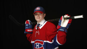 VANCOUVER, BRITISH COLUMBIA - JUNE 21: Cole Caufield Montreal Canadiens (Photo by Kevin Light/Getty Images)