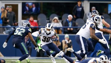 SEATTLE, WA - DECEMBER 17: Running back Todd Gurley