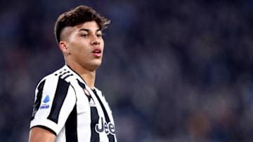 ALLIANZ STADIUM, TORINO, ITALY - 2021/11/06: Kaio Jorge of Juventus Fc looks on during the Serie A match between Juventus Fc and Acf Fiorentina. Juventus Fc wins 1-0 over Afc Fiorentina. (Photo by Marco Canoniero/LightRocket via Getty Images)