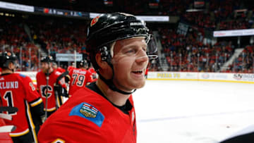 CALGARY, AB - MARCH 16: Matt Stajan