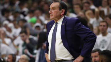Duke basketball head coach Mike Krzyzewski (Photo by Gregory Shamus/Getty Images)