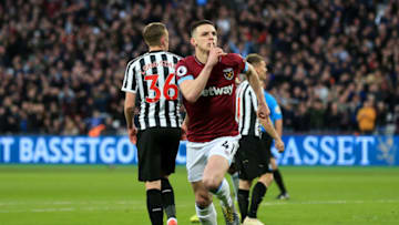 Declan Rice, West Ham. (Photo by Stephen Pond/Getty Images)