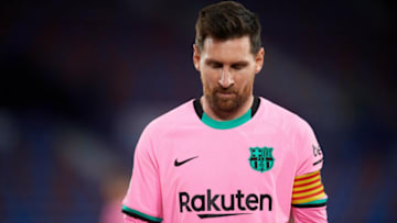 Lionel Messi of FC Barcelona(Photo by Alex Caparros/Getty Images)