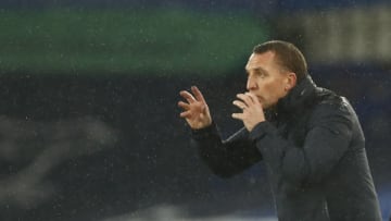 Leicester City's manager Brendan Rodgers, English Premier League (Photo by JASON CAIRNDUFF/POOL/AFP via Getty Images)