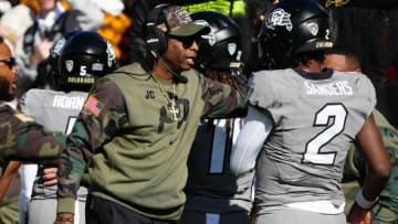 Coach Prime's edict for the 2024 season could be defied by his closest Colorado football transfer at the current season's end Mandatory Credit: Ron Chenoy-USA TODAY Sports
