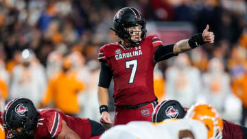 South Carolina football's quarterback Spencer Rattler. Mandatory Credit: Jeff Blake-USA TODAY Sports