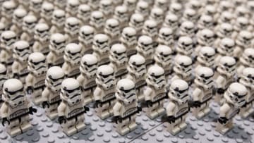 CHICAGO, IL - APRIL 11: Lego exhibit during the Star Wars Celebration at McCormick Place Convention Center on April 11, 2019 in Chicago, Illinois. (Photo by Barry Brecheisen/Getty Images)