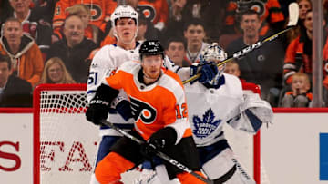 PHILADELPHIA, PENNSYLVANIA - DECEMBER 12: Michael Raffl