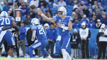 Will Levis of the Kentucky Wildcats (Photo by Andy Lyons/Getty Images)