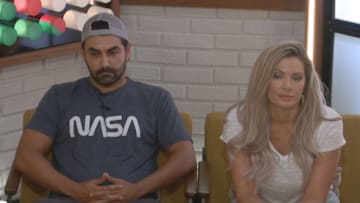 Season 22 of BIG BROTHER ALL-STARS follows a group of people living together in a house outfitted with 94 HD cameras and 113 microphones, recording their every move 24 hours a day. Each week, someone will be voted out of the house, with the last remaining Houseguest receiving the grand prize of $500,000. Airdate: August 26, 2020 (8:00-9:00PM, ET/PT) on the CBS Television Network Pictured: Kaysar Ridha and Janelle Pierzina Photo: Best Possible Screen Grab/CBS 2020 CBS Broadcasting, Inc. All Rights Reserved