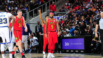 ATLANTA, GA - MARCH 2: Mike Muscala