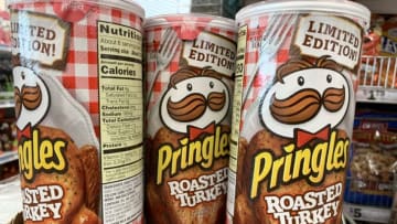 Photo: New Roasted Turkey Limited Edition Pringles.. Photo by Kimberley Spinney