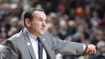 Duke basketball head coach Mike Krzyzewski (Photo by Joe Robbins/Getty Images)
