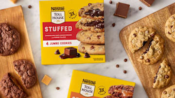 Nestle Toll House stuffed cookies, photo provided by Nestle Toll House