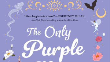 The Only Purple House in Town by Ann Aguirre. Image courtesy Sourcebooks