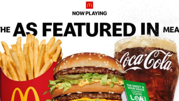 McDonald’s new launch of the As Featured In Meal. Image courtesy McDonald’s