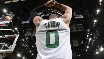 Boston Celtics Jayson Tatum (Photo by Brian Babineau/NBAE via Getty Images)