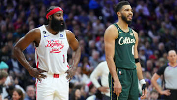 James Harden, Philadelphia 76ers (Photo by Mitchell Leff/Getty Images)