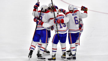 Ben Chiarot #8 of the Montreal Canadiens. (Photo by Julio Aguilar/Getty Images)