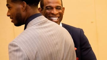 Buffaloes quarterback Shedeur Sanders sent a heartwarming message on his Colorado football teammates -- calling them his "family" Mandatory Credit: The Clarion-Ledger