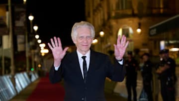 SAN SEBASTIAN, SPAIN - SEPTEMBER 21: Director David Cronenberg receives the Donostia award during the 70th San Sebastian International Film Festival at the Kursaal Palace on September 21, 2022 in San Sebastian, Spain. (Photo by Carlos Alvarez/Getty Images)