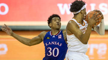 Ochai Agbaji, Texas Basketball Mandatory Credit: Ricardo B. Brazziell/American-Statesman-USA TODAY Sports