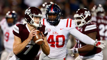 STARKVILLE, MS - NOVEMBER 23: Nick Fitzgerald