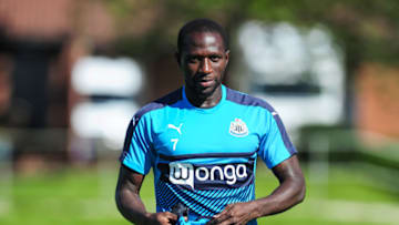 NEWCASTLE, ENGLAND - AUGUST 26: Moussa Sissoko walks outside during the Newcastle United Training Session at The Newcastle United Training Centre on August 26, 2016, in Bristol, England. (Photo by Serena Taylor/Newcastle United via Getty Images)