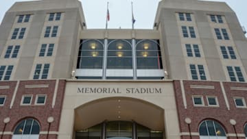 LINCOLN, NE - APRIL 21: General view of the east side at Memorial Stadium on April 21, 2018 in Lincoln, Nebraska. (Photo by Steven Branscombe/Getty Images)