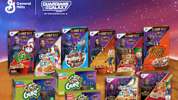 General Mills and Guardians of the Galaxy collection, photo provided by General Mills