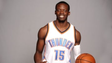 Oklahoma City Thunder guard Reggie Jackson went down with a wrist injury in the Thunder's victory over the Dallas Mavericks Friday night but the severity of the injury is unknown Mandatory Credit: Mark D. Smith-USA TODAY Sports
