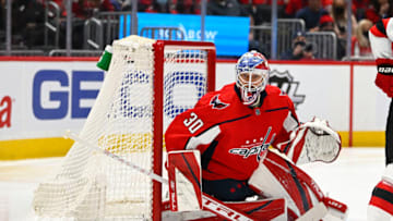 Ilya Samsonov, Washington Capitals Mandatory Credit: Brad Mills-USA TODAY Sports