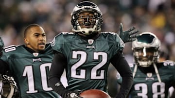 Asante Samuel, Philadelphia Eagles (Photo by Jim McIsaac/Getty Images)