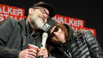 Jeffrey Dean Morgan and Normal Reedus at Walker Stalker Con - Photo from Fan Fest Events