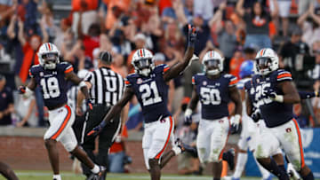 Auburn football Mandatory Credit: John Reed-USA TODAY Sports