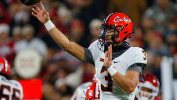 Ole Miss football transfer quarterback Spencer Sanders. (Photo by Brian Bahr/Getty Images)