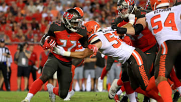 Cleveland Browns Joe Schobert (Photo by Mike Ehrmann/Getty Images)