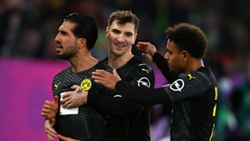 Borussia Dortmund beat Wolfsburg on Saturday. (Photo by Martin Rose/Getty Images)