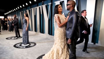 BEVERLY HILLS, CALIFORNIA - FEBRUARY 09: Kim Kardashian West and Kanye West attend the 2020 Vanity Fair Oscar Party hosted by Radhika Jones at Wallis Annenberg Center for the Performing Arts on February 09, 2020 in Beverly Hills, California. (Photo by Rich Fury/VF20/Getty Images for Vanity Fair)