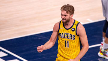 Domantas Sabonis, Indiana Pacers - Credit: Doug McSchooler-USA TODAY Sports