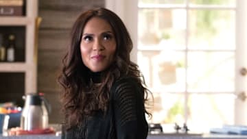 LUCIFER: Lesley-Ann Brandt in the 'Candy Morningstar spring premiere episode of LUCIFER airing Monday, May 1 (9:01-10:00 PM ET/PT) on FOX. (Photo by FOX via Getty Images)
